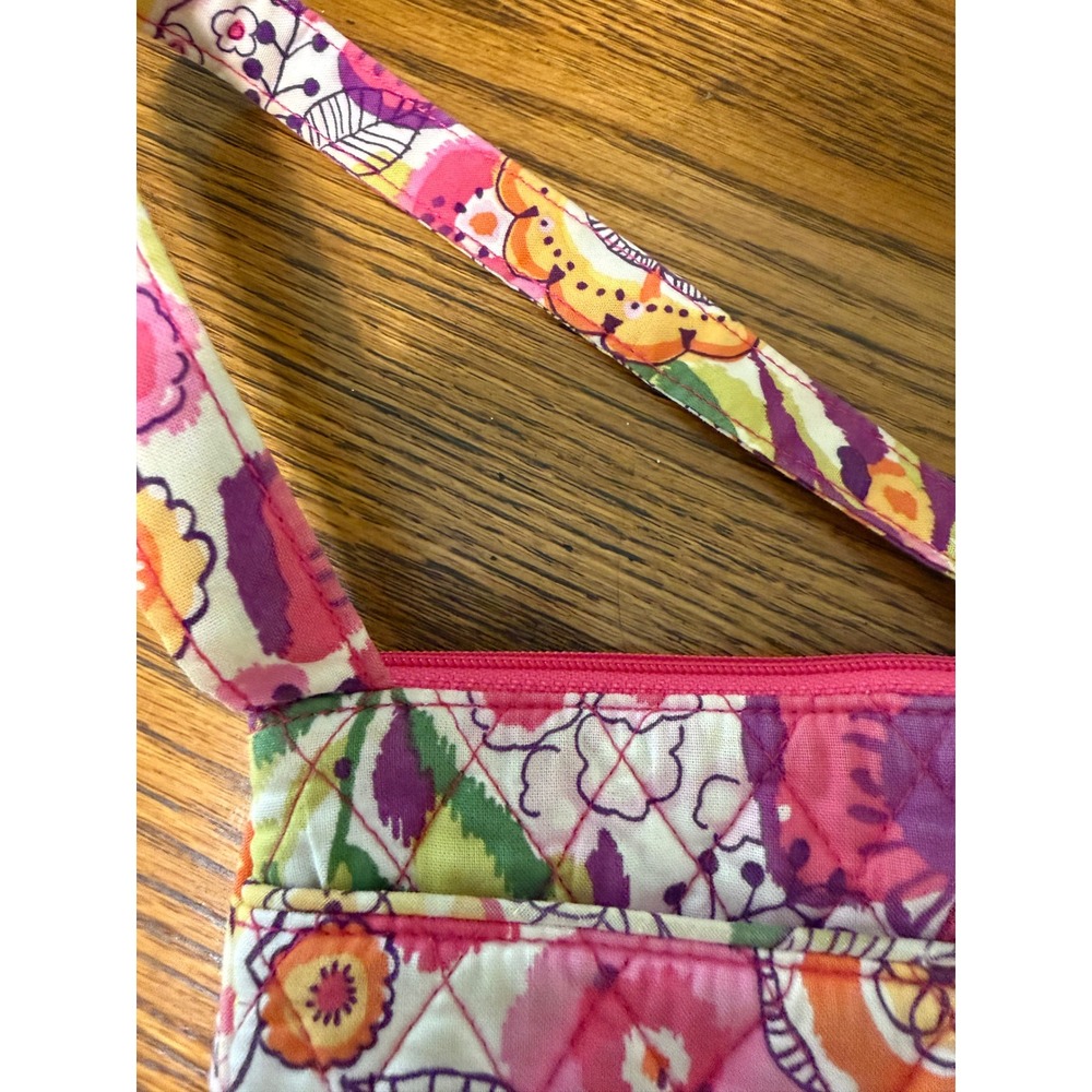 Vera Bradley Little Hipster Crossbody Bag in Clementine floral and paisley - Picture 10 of 16